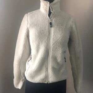 White Fleece‎ Jacket